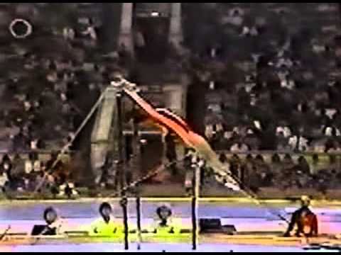 1980 Olympics Moscow   Women's Gymnastics   Event Final   Nellie Kim Uneven Bars