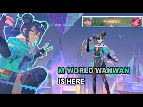 M-World Wanwan is here! | New skin gameplay