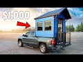 Turning My TRUCK Into A TINY HOME For Less Than 1 000