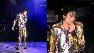 Michael Jackson - Stranger in Moscow live in HIStory Tour 1997 (Copenhagen vs Gothenburg)