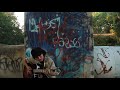 behind the garage - eric’s trip cover in the woods
