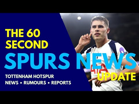 THE 60 SECOND SPURS NEWS UPDATE: Frank "We Are Going in Right Direction!" Board Believe, van de Ven