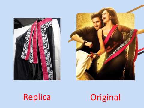 Bollywood Actress DEEPIKA PADUKONE Designer Replica SAREE Collection at Skbmart.com