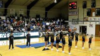HU Cheerleading &#39;09-&#39;10 Half-time performance