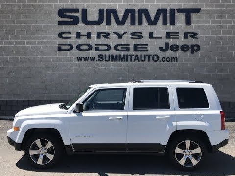 2016 USED JEEP PATRIOT HIGH ALTITUDE WALK AROUND REVIEW IN FOND DU LAC WISCONSIN www.SUMMITAUTO.com