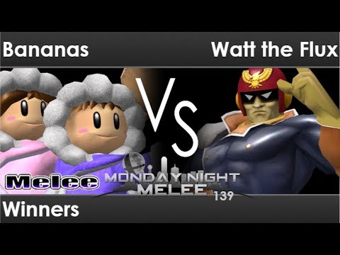 MNM 139 - Bananas (ICs) vs TLOC | Watt the Flux (C Falcon) Winners - Melee