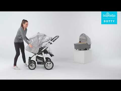 Baby Design - Dotty wielofunkcyjny, komfortowy wózek głęboko spacerowy