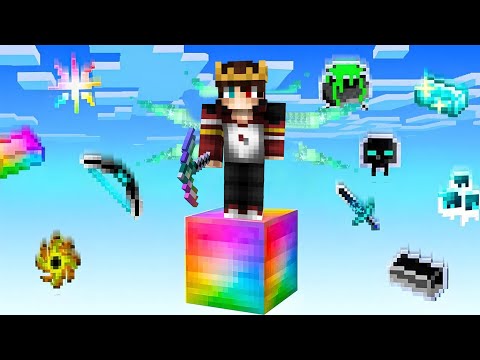 Minecraft AMA Tek Blok AVARITIA Eşya Yağıyor