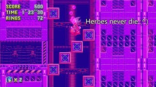 Sonic Mania glitch // Heroes never die :^)