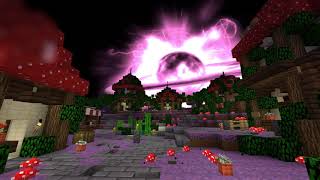 PvPRaids　mcpvp　" Beautiful mushroom town (made by Akioru)"