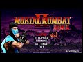 Mortal Kombat II Remix Revision 1 1 By Leanie MK MUGEN Sub Zero Gameplay