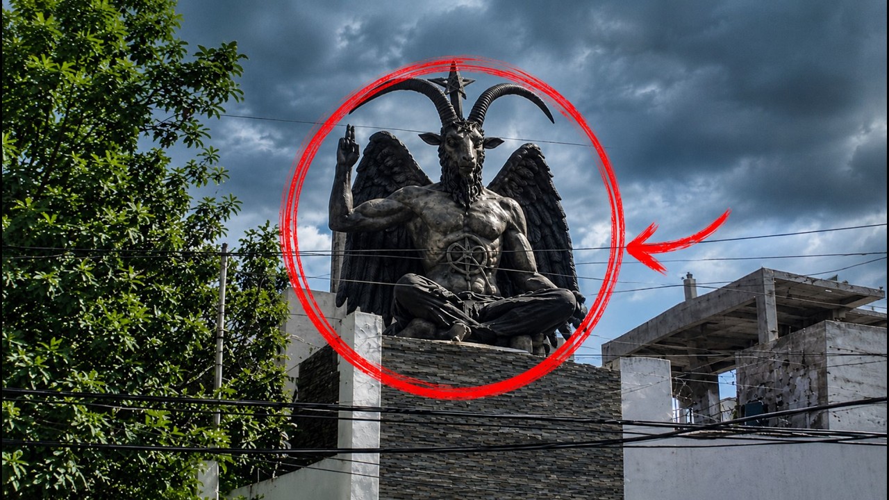 La MISTERIOSA ESTATUA de BAPHOMET que APARECIÓ en MÉXICO