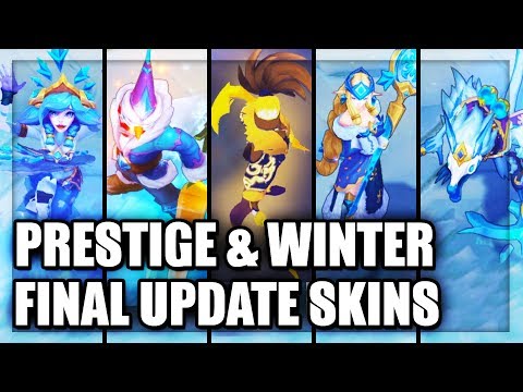 All New Skins Final Update Prestige KDA Akali, Winter Wonder Neeko, Master Yi, Twitch, Soraka, Mundo