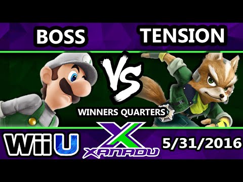 S@X 152 - TCG | Boss (Luigi) Vs. Tension (Fox) SSB4 Winners Quarters - Smash Wii U - Smash 4