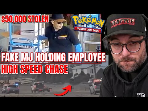 MJ Holding Disguise To Steal Pokemon Cards Ends In High Speed Chase