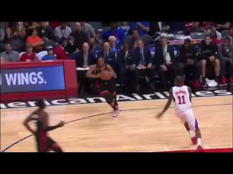 Raptors Highlights: Carroll Give And Go - November 22, 2015