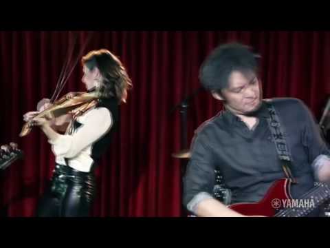 Yamaha YEV104SNT Electric Violin Outfit Natural image 5
