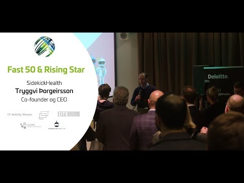 SidekickHealth investor pitch. Deloitte's 2017 Technology Fast 50 and Rising Star - Iceland