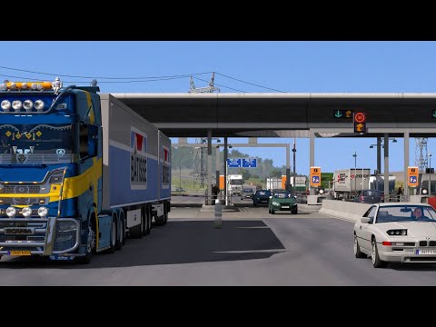 Euro Truck Simulator 2 - Mapa ProMods 2.45 + Realistic Graphics Mod