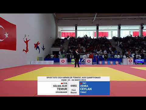 SELMA NUR  TEMUR - ZEHRA CEYLAN 44KG First Round