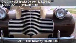 1940 Chevrolet Special Deluxe  for sale in Phoenix, AZ 85033
