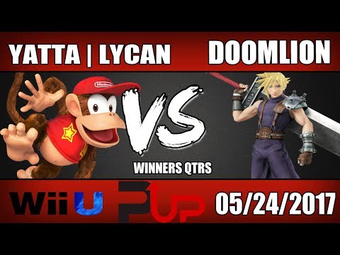 Yatta | Lycan (Diddy Kong) vs Doomlion (Cloud) - Wii U Winners Qtrs SOS