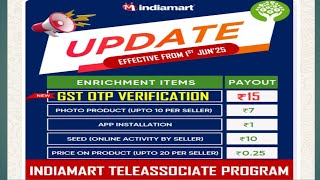 🚀 IndiaMART New Payout Update 2025👍 IndiaMART New Payout Update 2025 👉Boost Your Earnings Today😄