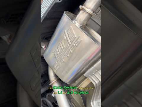 Honda accord 1.5 liter gets Borla S Type exhaust system 🔥💯
