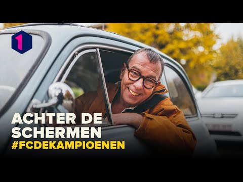 Op de set van de kerstspecial | F.C. De Kampioenen