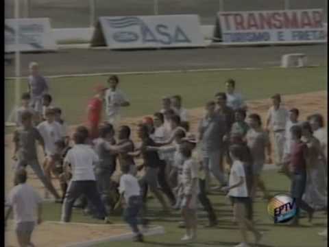 Confusão - CAT x Francana - Junho de 1992