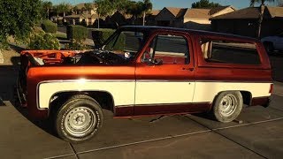 Chevrolet K5 Blazer renovation tutorial video