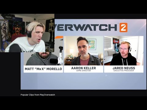 xQc reacts to Overwatch 2 Devs announce PvE is cancelled