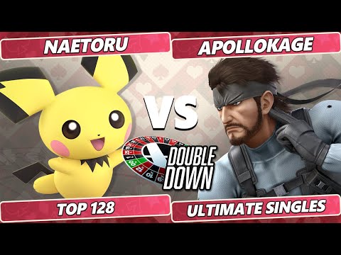 Double Down 2022 Top 128 - NaetorU (Pichu) Vs. ApolloKage (Snake) SSBU Smash Ultimate