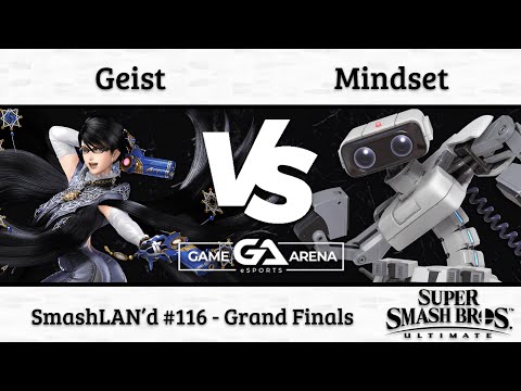 SmashLAN'd 116: Geist (Bayonetta) vs. Mindset (ROB) - Grand Finals