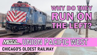 Why Do These Metra Trains Run on the Left