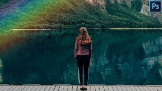 How to create a rainbow effect in photoshop - Photoshop Tutorial
