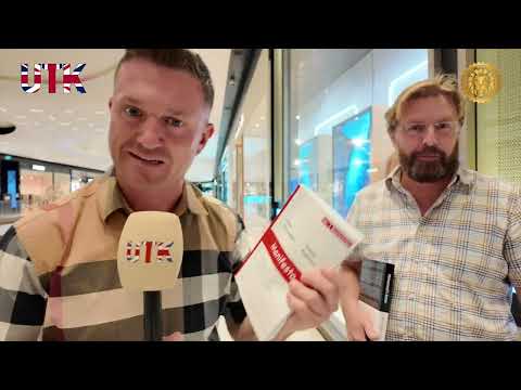 Public Confrontation: Tommy Robinson & The Two Books | Free Speech Debate in the Mall