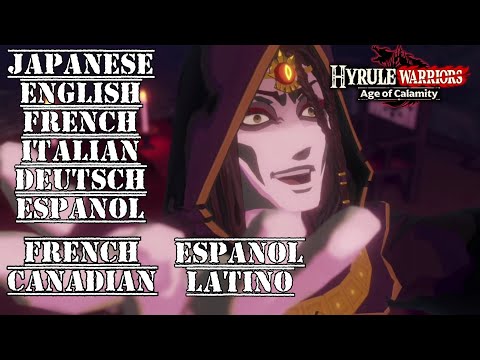 Astor the Prophet of Doom All 8 Voices Comparison - Hyrule Warriors: Age of Calamity