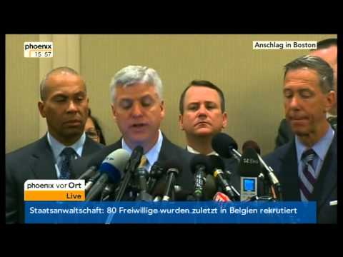 Pressekonferenz der Ermittlungsbehörden zum Anschlag vom 16.04.2013