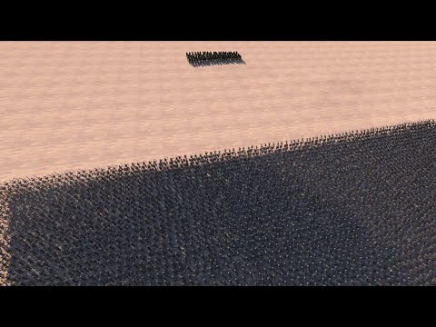 100 MODERN SOLDIERS VS 10,000 SKELETON WARRIORS - UEBS MOD - Ultimate Epic Battle Simulator