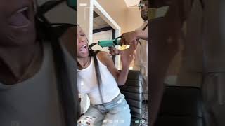 Pay attention to where you laying them curlers now…