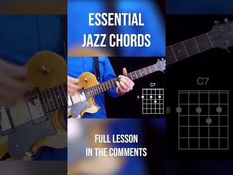 Essential Chords That Every Jazz Guitarist Should Know #shorts #jazzguitar
