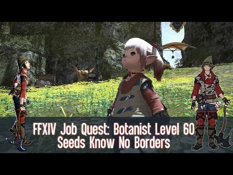 FFXIV Botanist (BTN) Job Quest: Level 60 - Seeds Know No Borders