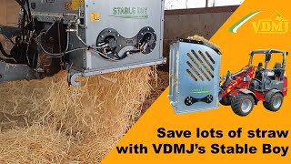 Вертикальный разбрасыватель соломы VDMJ Stable Boy