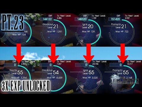 3X EXP UNLOCKED Lets Platinum FF15 PT23