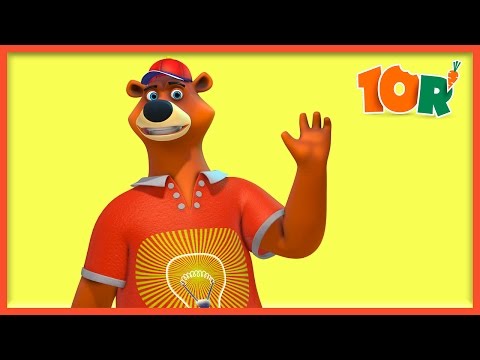 10 Friends - New Cartoon Movie for kids - 10 Friends of Rabbit`s. Warming Up Croco. Episode 16