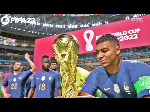 FIFA 23 - France vs Morocco - FIFA World Cup 2022 Final | PC Gameplay Full Match