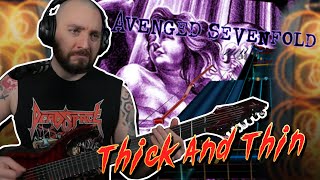 A7X AVENGED SEVENFOLD - Thick And Thin | Rocksmith 2014 Guitar Cover