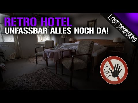 Das RETRO HOTEL🤯eingerichtet wie in den 80er Jahren UNFASSBAR ALLES NOCH DA ! | LOST PLACES