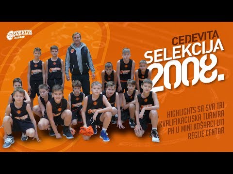 Cedevita selekcija 2008. - highlights sa sva tri kvalifikacijska turnira PH U11